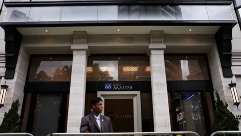 BC decreta liquidação extrajudicial de mais um banco do conglomerado Master