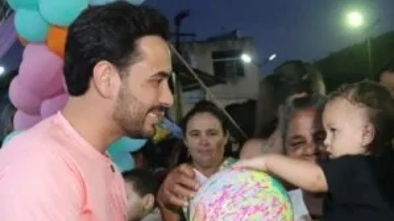 Ser Criança é uma Festa: prefeitura de Santana do Mundaú promove evento para as crianças