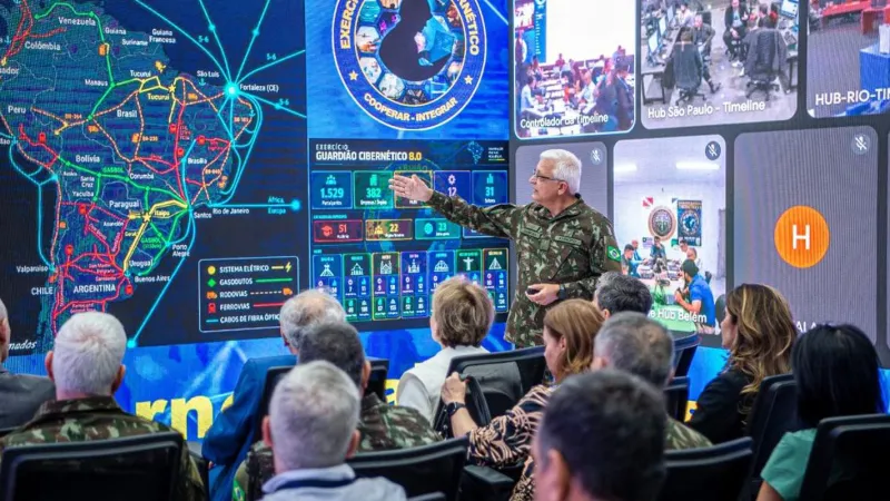 Exército simula defesa cibernética no Brasil às vésperas da eleição