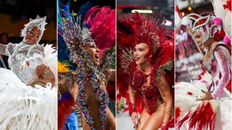 Carnaval 2026: 3º dia de desfiles no Rio une religiosidade, arte e legado