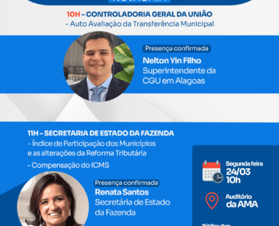 AMA promove reunião sobre IPM, Reforma Tributária e boas práticas na gestão de transferências municipais 