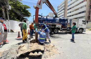 Prefeitura de Maceió retira mais de 300 toneladas de entulhos da rede de drenagem em novembro