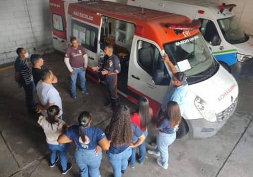 Samu realiza Curso de Atendimento Pré-Hospitalar para 41 novos profissionais das Bases Descentralizadas
