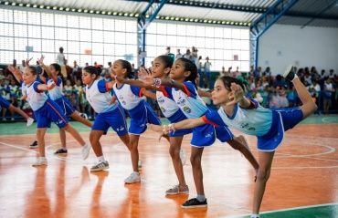 Cerca de 800 estudantes do tempo integral participam do 2º Fest Sport