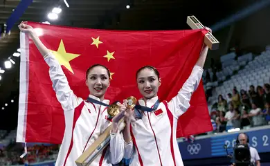 China termina em 2ª nas Olimpíadas 