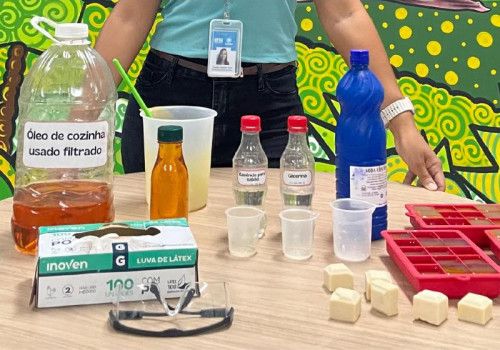 Projeto Sabão Ecológico do IMA une preservação e reaproveitamento de resíduos