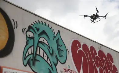 Defesa Civil de SP testa drone de grande porte no combate à dengue