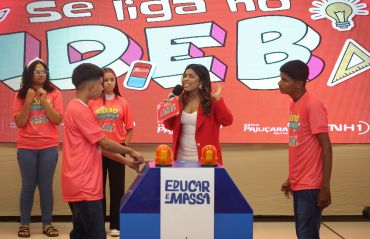 Se liga no Ideb!: diversão e aprendizagem marcam 2° aulão preparatório para prova do Saeb