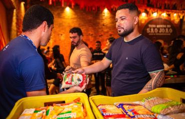 Alimentos arrecadados no São João Massayó já soma 3,6 toneladas