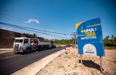 Obras do Pontilhão do Riacho do Silva entram na reta final