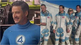 Pedro Pascal compartilha imagens dos bastidores de ‘Quarteto Fantástico’