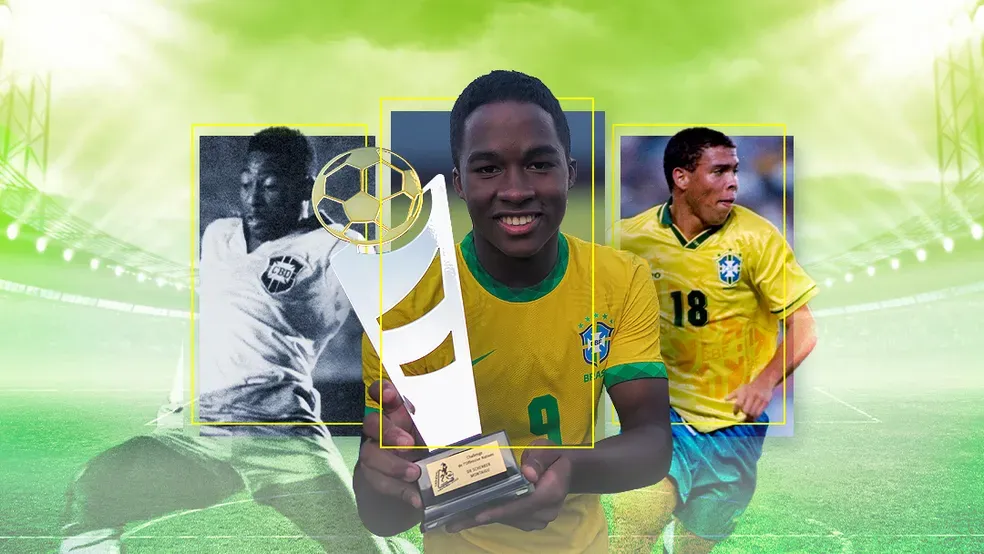 Endrick fora da curva: compare feitos de outros brasileiros antes dos 18 anos