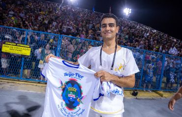 JHC prestigia desfile da Beija-Flor que homenageou Maceió no Carnaval 2024