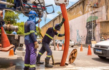 Infraestrutura leva diversas ações de manutenção ao bairro de Jaraguá