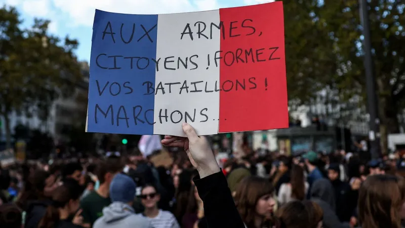 Protestos na França começam sob forte esquema de segurança