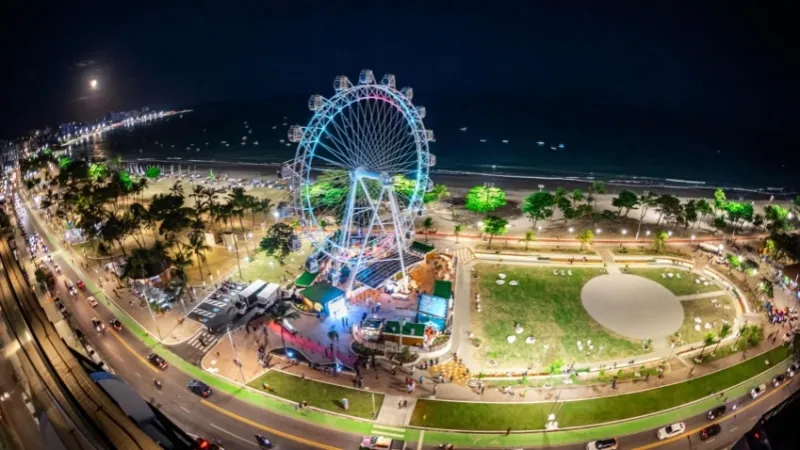 Roda-gigante é inaugurada fortalecendo o turismo e a economia de Maceió