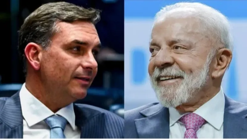 Lula e Flávio Bolsonaro acenam ao eleitorado feminino em mensagem de dia das mães