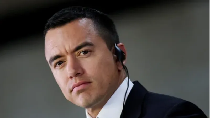 Daniel Noboa, presidente do Equador, sofre atentado; 5 foram presos, diz ministra