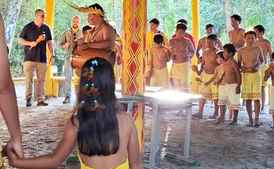 Aldeia terena de Avaí, em São Paulo, inicia gincana cultural