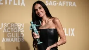 Demi Moore leva SAG Awards de Melhor Atriz; confira lista de vencedores