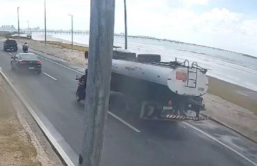 Guarda Municipal identifica caminhão-pipa que atropelou e matou mulher no Trapiche