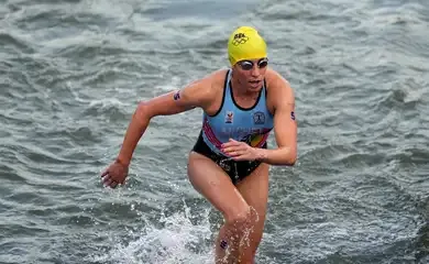 Atleta passa mal e Bélgica desiste da disputa do triatlo misto