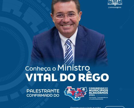 AMA traz futuro presidente do TCU para Congresso de Municípios Capela