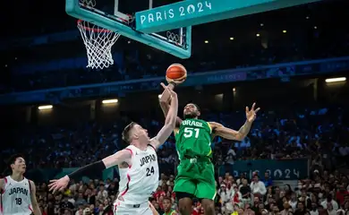 Basquete: Brasil bate Japão e aguarda resultados para avançar em Paris
