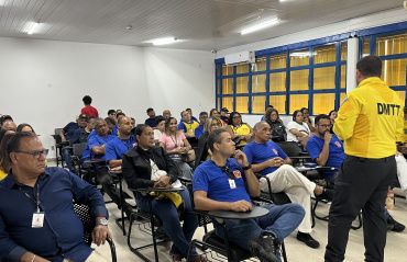 DMTT aborda assédio e importunação com profissionais do transporte escolar