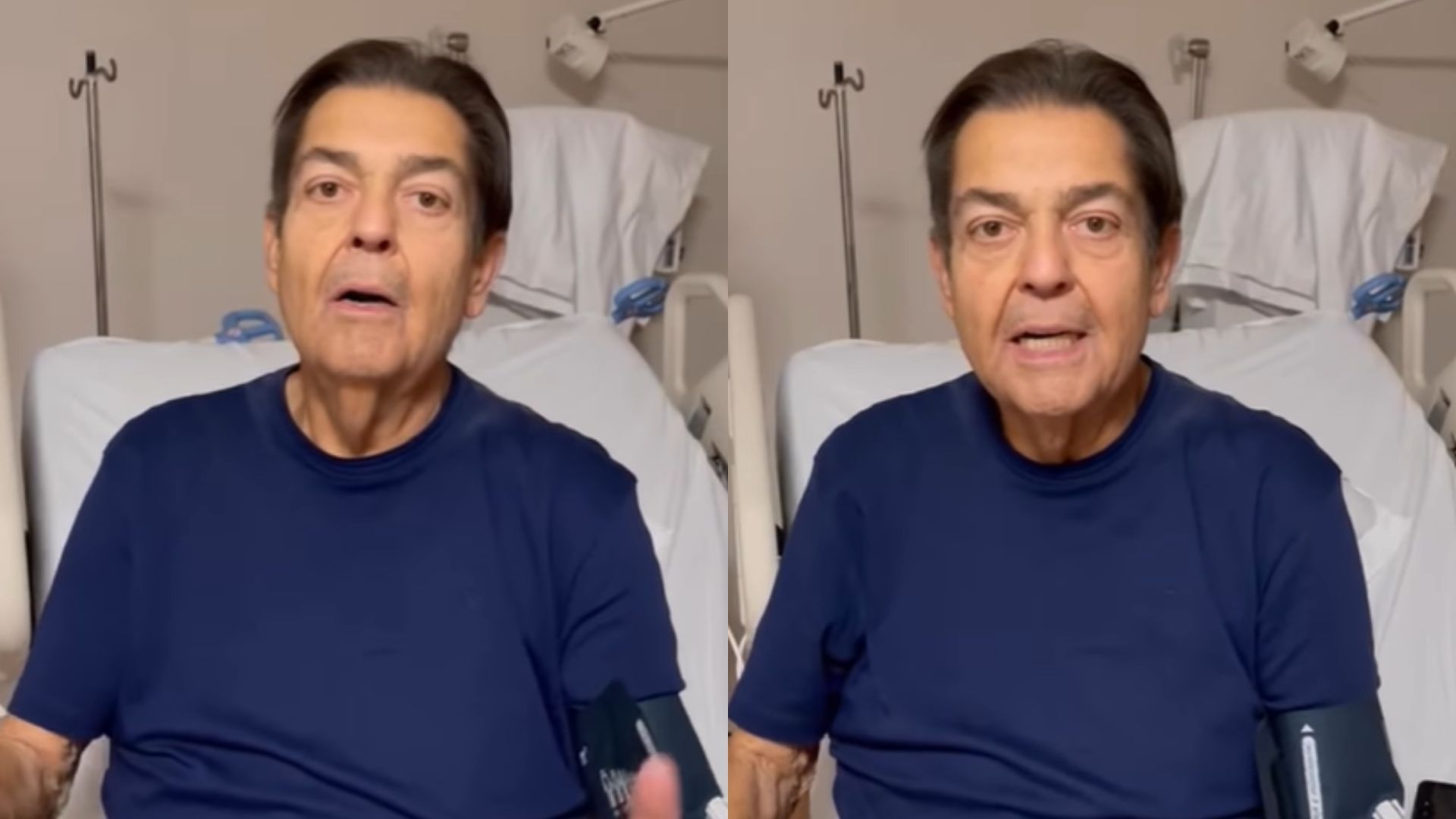 Faustão tem piora no quadro e aguarda transplante de coração