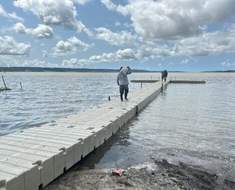 Lagoa Manguaba recebe píer flutuante e Pilar desbrava turismo náutico Municípios
