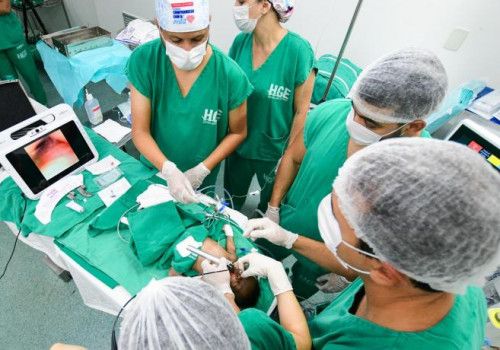 Bebês internados no HGE são beneficiados com exames especiais do Projeto Respirar