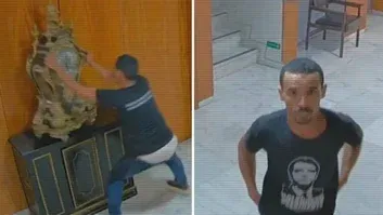 Homem que destruiu relógio histórico em 8 de janeiro é preso em Goiás