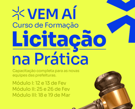 AMA abre inscrições para o primeiro módulo do curso Licitação na Prática 