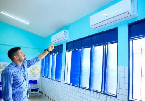 Em meio à onda de calor Seduc investe em climatização de escolas estaduais