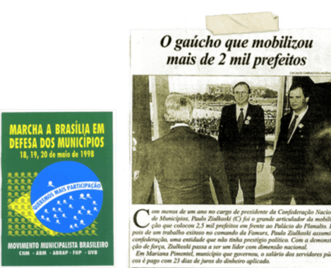 AMA se destaca nos 25 anos da Marcha a Brasília