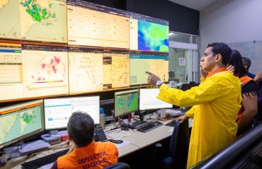 Prefeito JHC acompanha situação de chuvas em Maceió