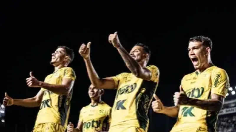 Mirassol derrota Ceará e fica perto de vaga direta para Libertadores