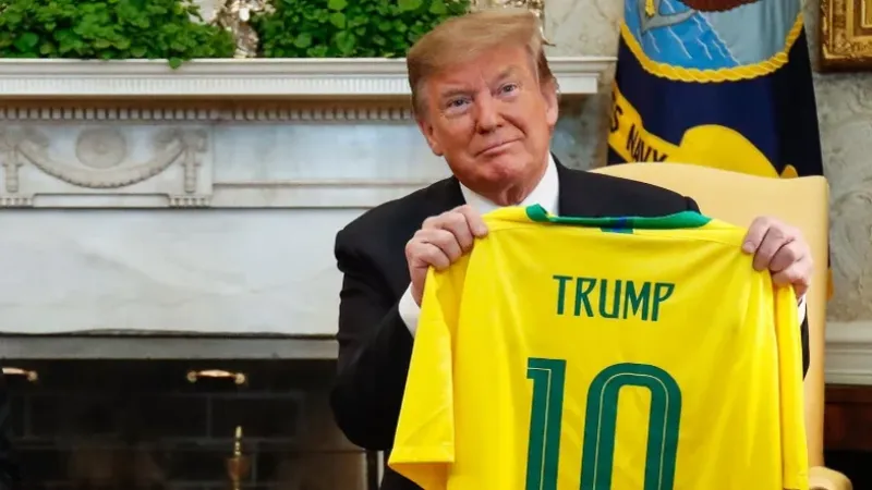 Trump sinaliza vinda ao Brasil após conversa com Lula: ‘Nos encontraremos’