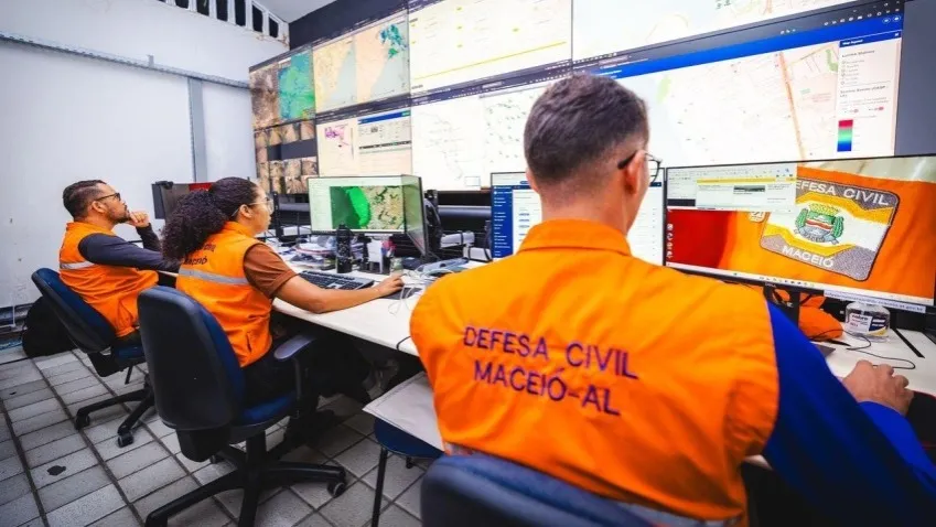 Defesa Civil de Maceió utiliza tecnologia para acompanhar áreas afetadas pela subsidência