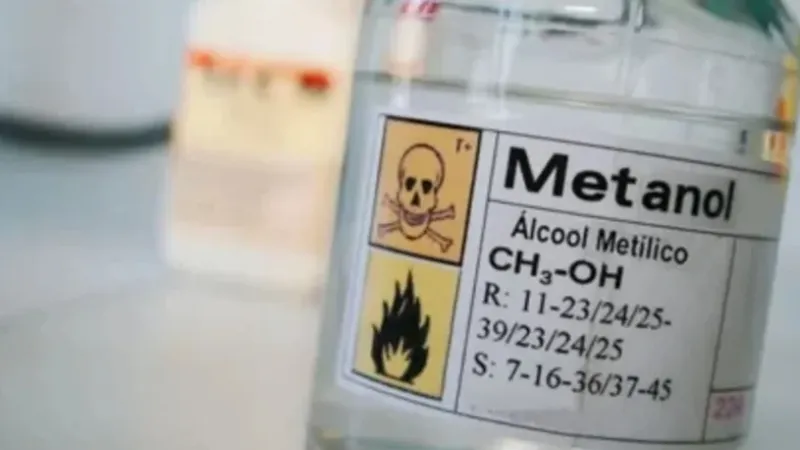Brasil tem 48 casos em investigação de intoxicação por metanol