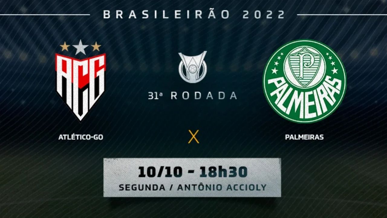 Atlético-GO x Palmeiras: onde assistir, prováveis times e desfalques do jogo pelo Brasileirão