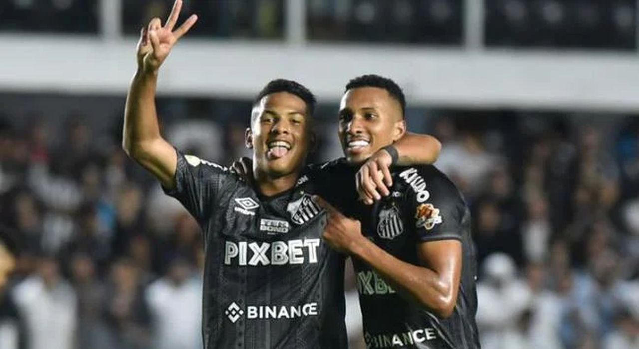 Santos atropela o Juventude em noite de golaços e com estreia de Miguelito