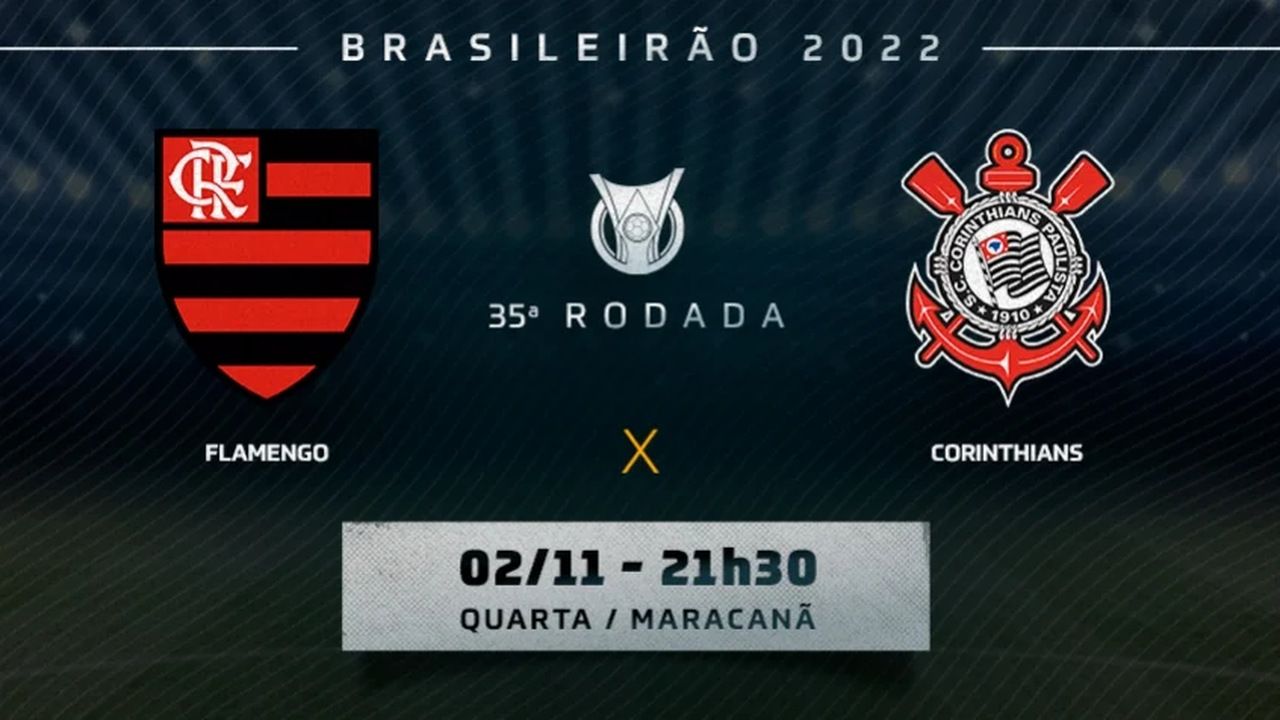 Flamengo x Corinthians: onde assistir, prováveis escalações e desfalques do jogo do Brasileirão