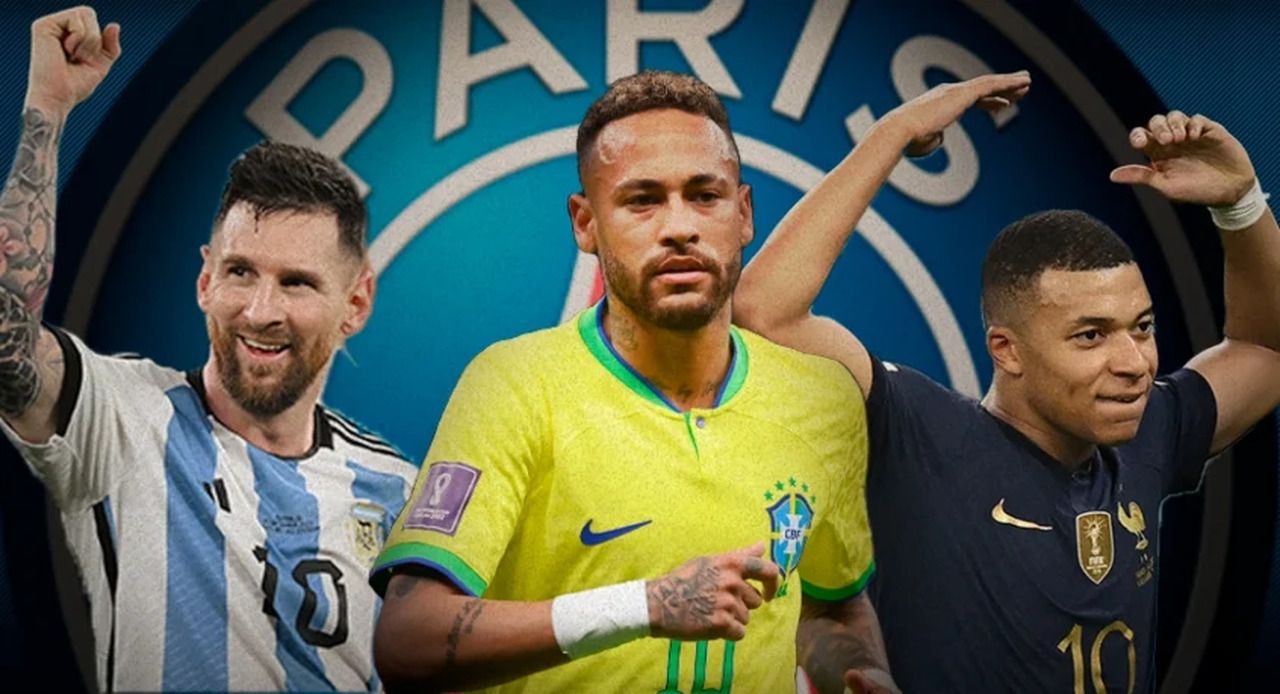 Hora de brilhar: Neymar busca protagonismo na Copa como Messi e Mbappé, parceiros de PSG