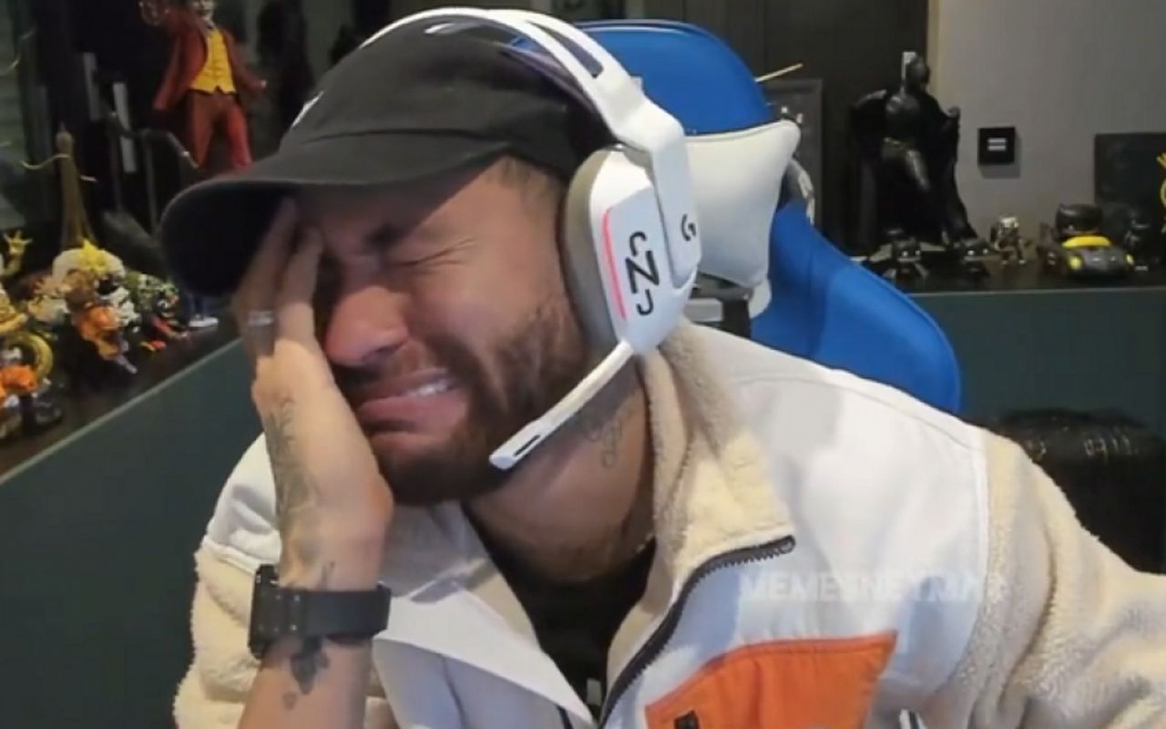 Em euro! Neymar perde quantia milionária em aposta durante live