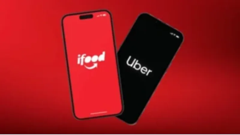 Integração de apps do iFood com a Uber no país começa por Belo Horizonte; entenda a parceria