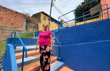 Moradores da Santa Amélia são beneficiados com obras de infraestrutura pelo Brota na Grota