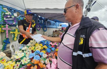 Segurança Cidadã fiscaliza ambulantes durante feriado de Finados