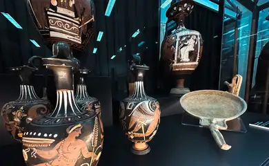 São Paulo recebe mostra inédita com peças arqueológicas da Itália